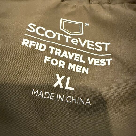 Scottevest RFID Travel Vest Size XL - Picture 11 of 12